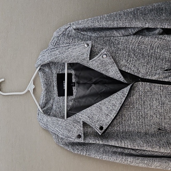 Torrid Double Knit Moto Jacket Size 5X - Picture 3 of 15